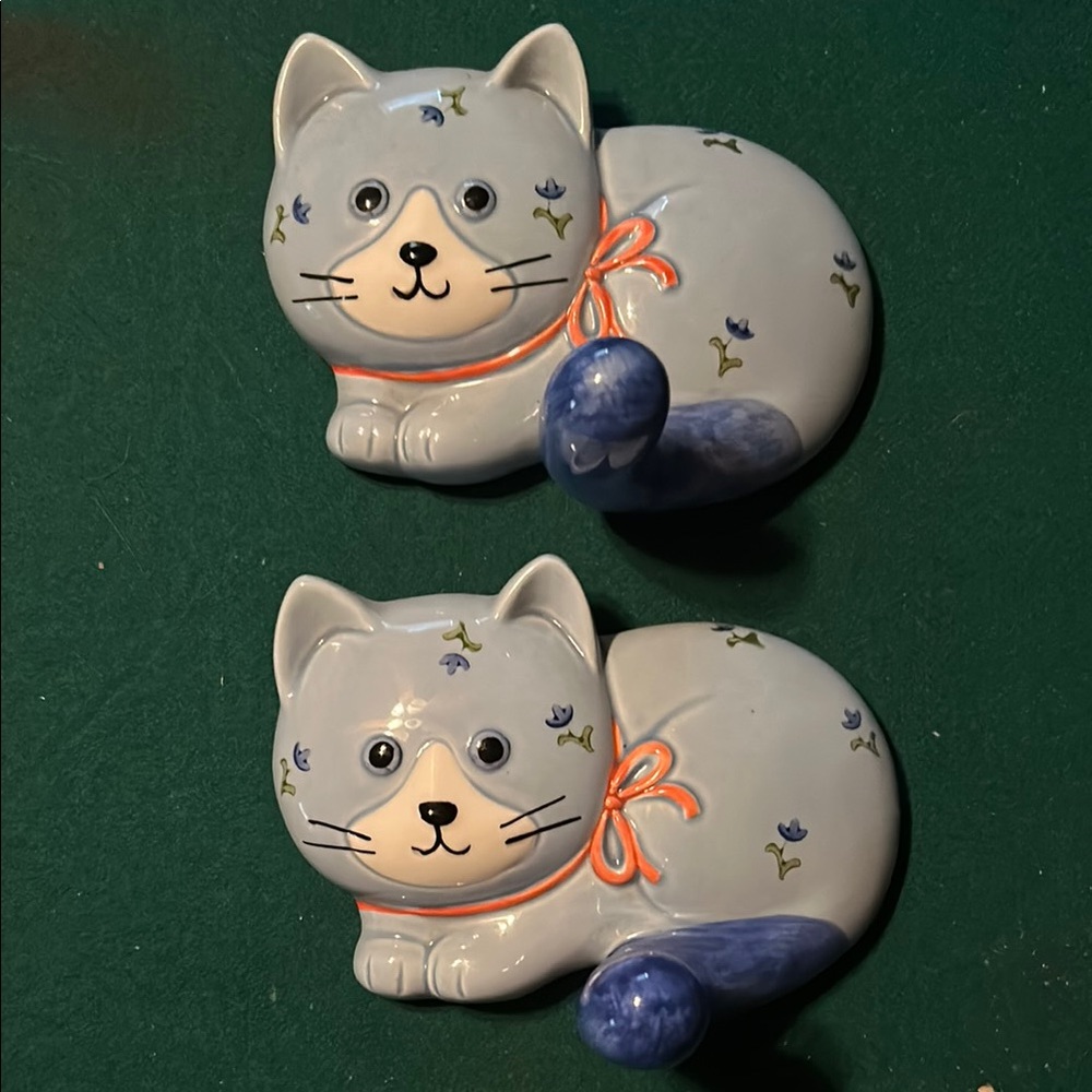 Otagiri Japan Cat Wall Hooks set of 2